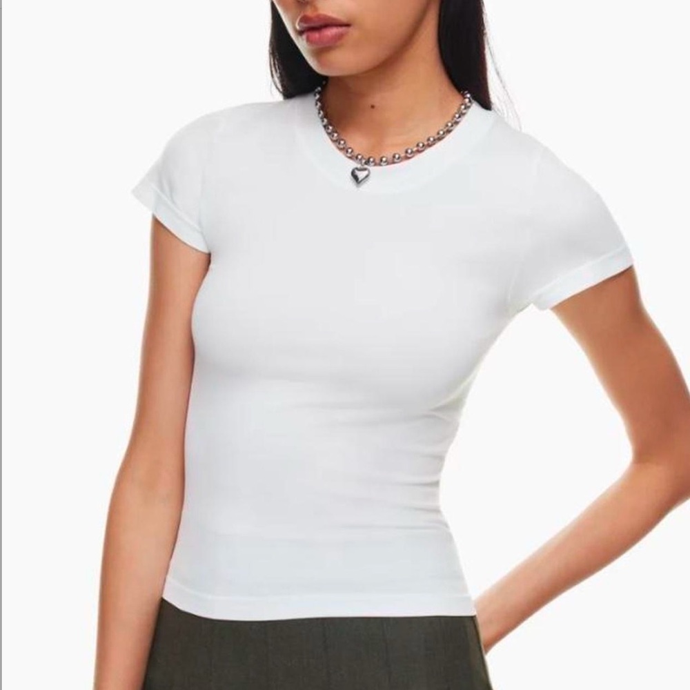 xxs white sinch smooth willow t-shirt